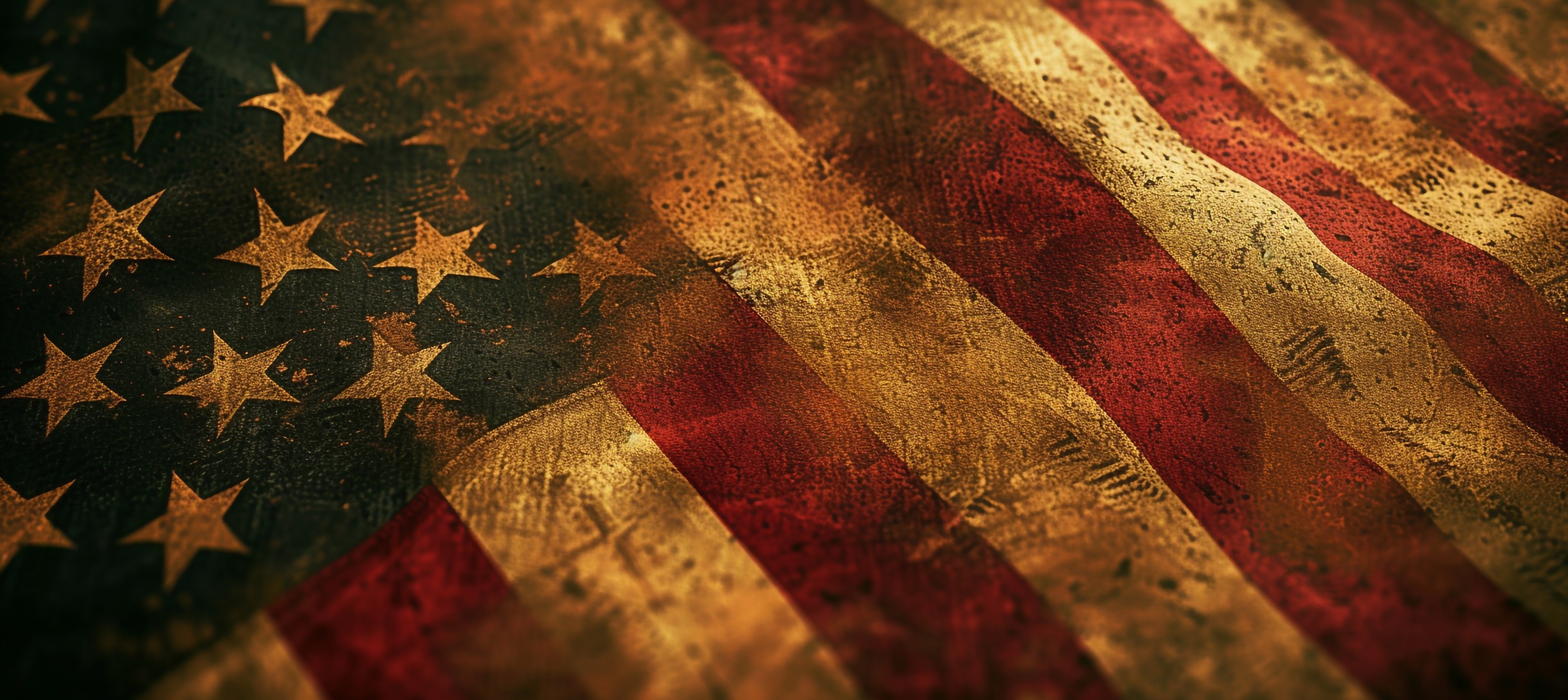 US Distressed Flag